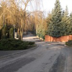 ulica Wiśniowa w Chybach (gmina Tarnowo Podgórne)