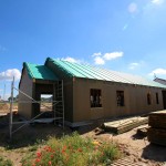 Osiedle Słoneczne w Kaźmierzu - dom w budowie