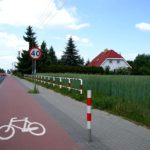 Droga rowerowa w Lusowie gmina Tarnowo Podgórne