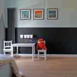Aranżacja pokoju dziecka - Pokój dla chłopca z meblami Ikea, farba magnetyczna na ścianie i motyw lisa. Projekt pokoju dziecka: Pracownia Architektoniczna Hanna Pietras.