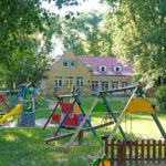 Publiczne przedszkole w Wirach gmina Komorniki. To w tej okolicy powstają nowe bliźniaki na sprzedaż w gminie Komorniki.