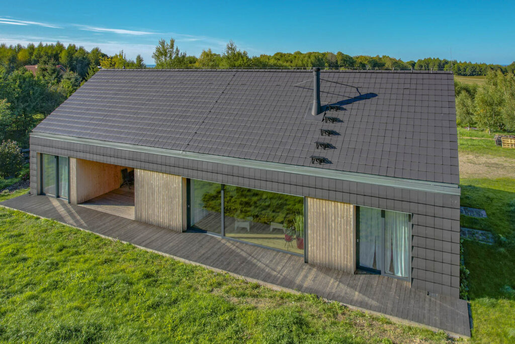 Eko Dom Smoczyca Nowoczesna Stodoła dom pasywny bez kosztów za ogrzewanie MIDI Architekci Zdjęcia Kanał Oglądamy Domy Marzeń